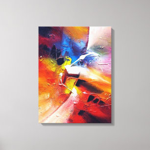 Toile Style Expressionniste Abstrait Moderne Contemporai