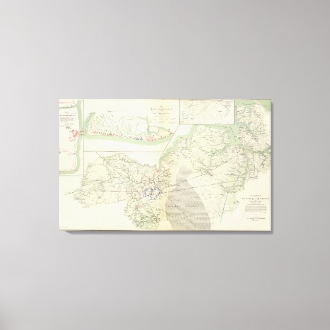 Toile Suffolk & environs (Recto)