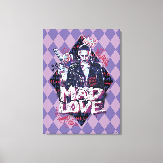 Toile Suicide Squad | Mad Love (Recto)