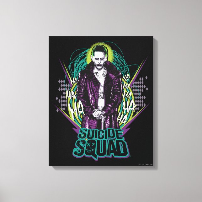 Toile Suicide Squad | Retro Rock Graphic (Recto)