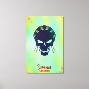 Toile Suicide Squad   Slipknot Head