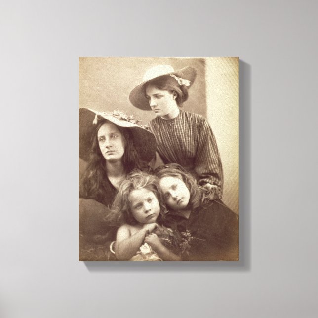 Toile Summer Days, c.1866 (albumen print from a collodio (Recto)