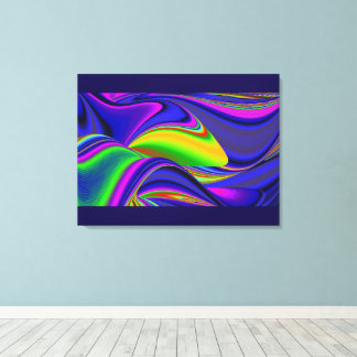 Toile Summerrainbow, Rainbowart 3D Abstrait