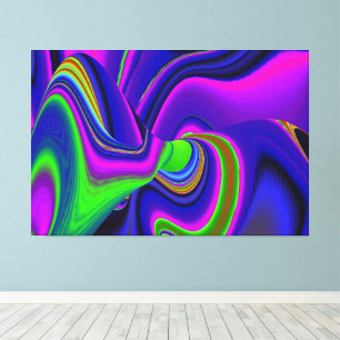 Toile Summerrainbow, Rainbowart 3D Abstrait