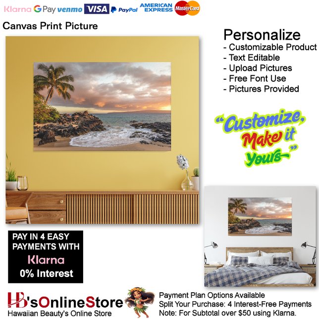 Toile Sunset Beach Imprimer 12 (Sunset Beach Canvas Print Picture 12.)