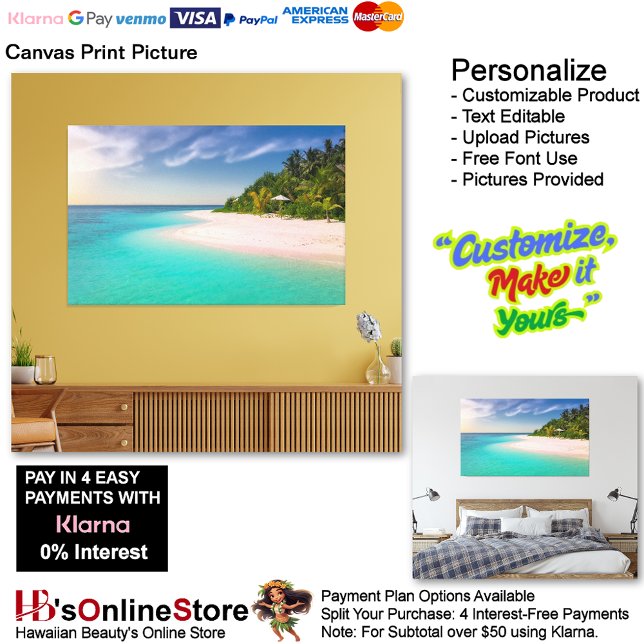 Toile Sunset Beach Imprimer Image 10 (Sunset Beach Canvas Print Picture 10.)