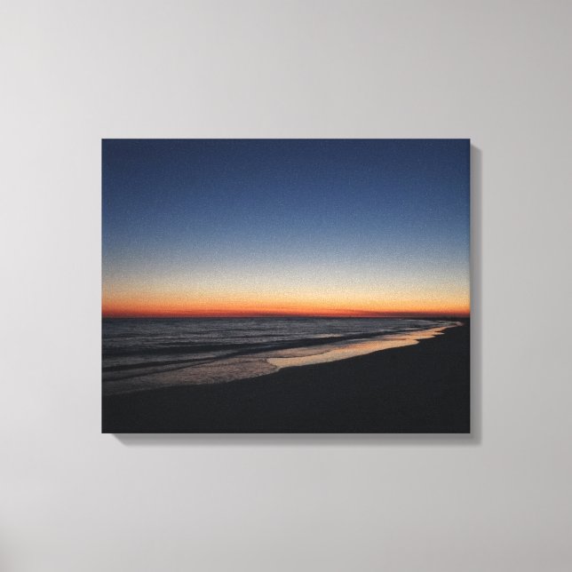 Toile Sunset de la plage de Siesta Key (Recto)