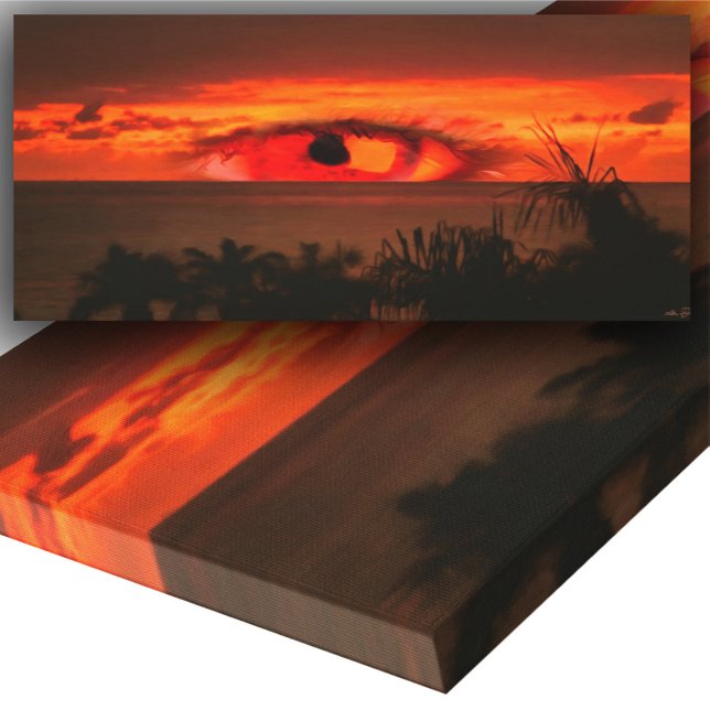 Toile Sunset Eye 2106 Art (Créateur téléchargé)