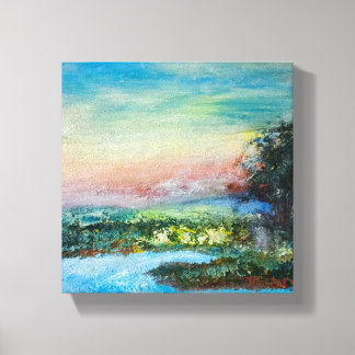 Toile Sunset Flow - Artistic Wall Art