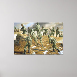 Toile Sunshine Division en Corée par Rick Reeves Imprime