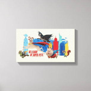 Toile Super-Animaux de patrouille Metropolis