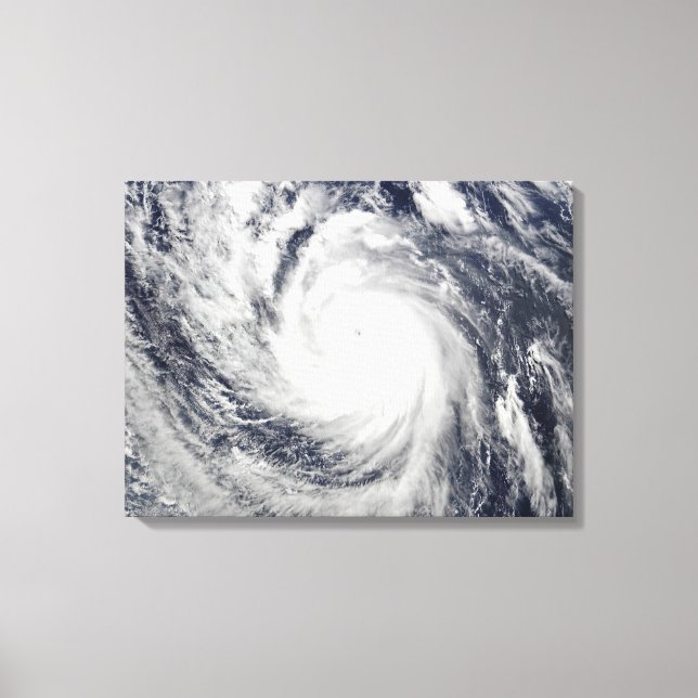Toile Super typhon Lupit (Recto)