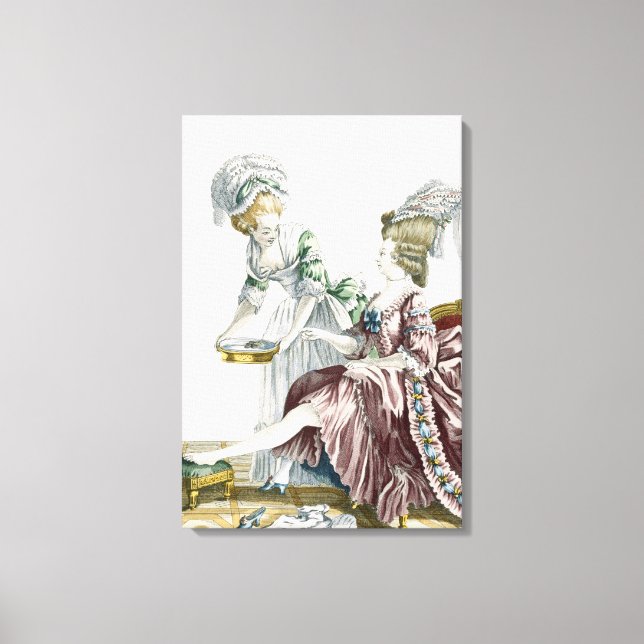 Toile Sur Elegant Woman Washington Feet, plate 32 from (Recto)