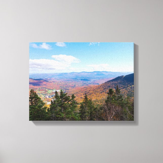 Toile sur le mont mansfield surplombant stowe (Recto)