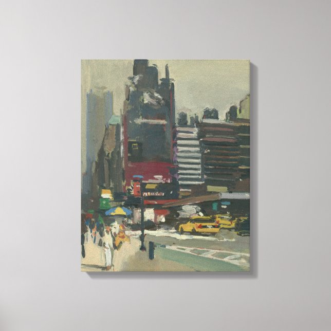 Toile Sur le trottoir 2012 (Recto)