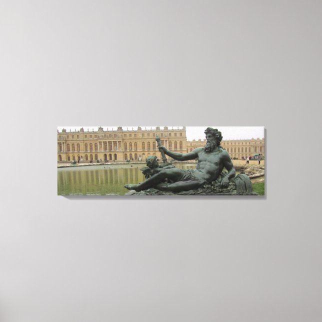 Toile Sur les jardins de Versailles (Recto)