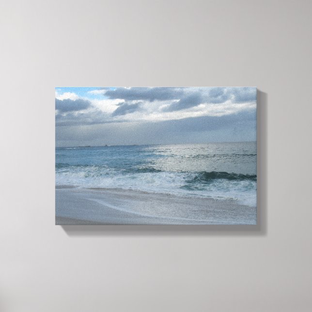 Toile Surf océanique et ciel (Recto)