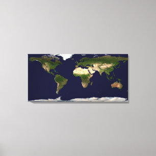 Toile Surface de terre, eau peu profonde, et Topogra