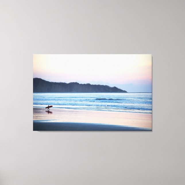 Toile Surfez pour attraper les dernières vagues du Costa (Recto)