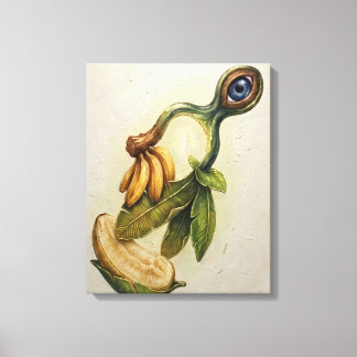 Toile surréaliste Ojo de banana