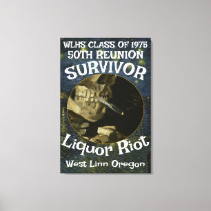 Toile Survivor WLHS 50ÈME RÉUNION CLASSE 1975