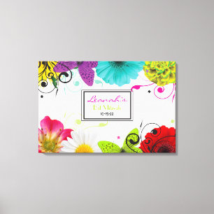 Toile SWEET SENCES Bat mitzvah Carte d'accès