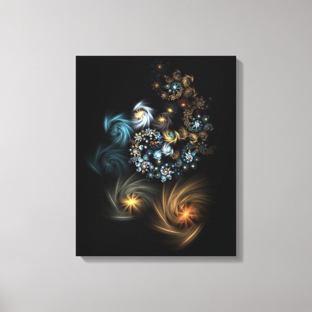Toile Swirl céleste (Recto)