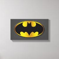Symbole Batman | Logo de dégradé ovale