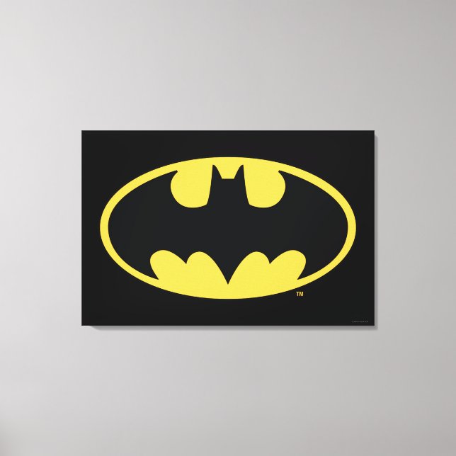 Toile Symbole Batman | Logo ovale (Recto)