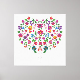 Toile Symbole d'amour en forme de coeur