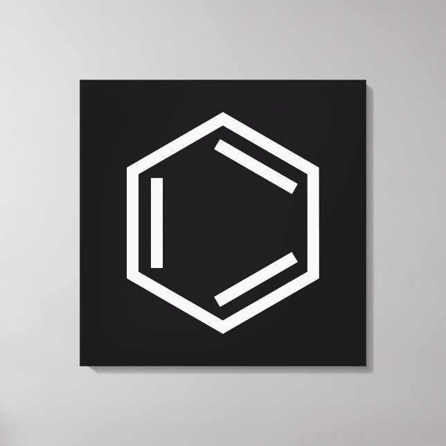 TOILE SYMBOLE D'ANNEAU BENZENE (Recto)