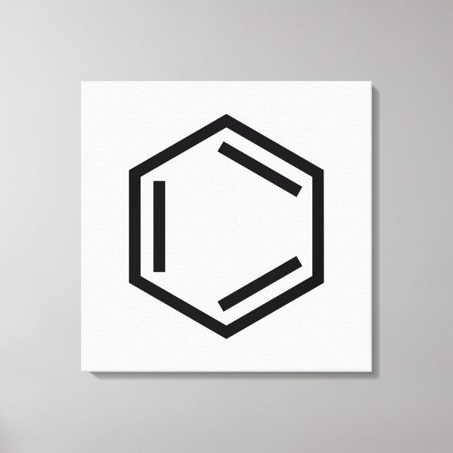 TOILE SYMBOLE D'ANNEAU BENZENE (Recto)