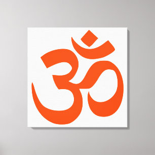 Toile Symbole de l'Om sacré