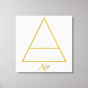 Toile Symbole Falln Pagan Air Element