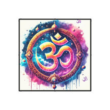 Symbole Om très puissant positivité, hindouisme,
