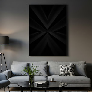 Toile Symétrie sombre