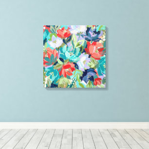 Toile Symphonie de jardin vibrant