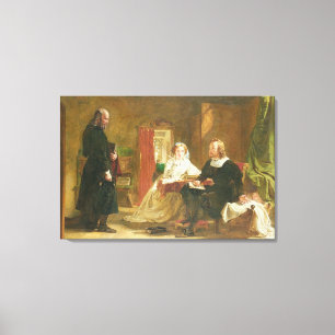 Toile T33679 une question de foi, 1863
