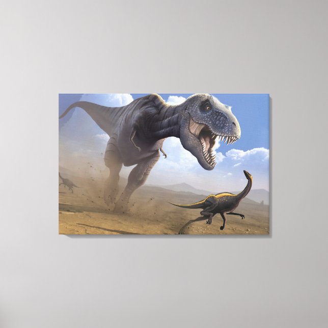 Toile T Rex (Recto)
