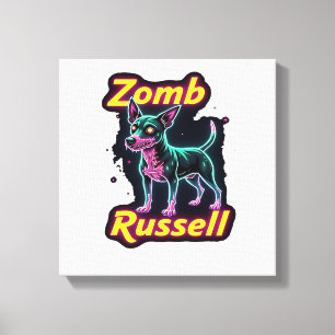 Toile T-shirt essentiel Jack Russell Terrier JRT Chien Z