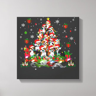 Toile T-shirts drôles de Noël Beagle Arbre de Noël Beagl