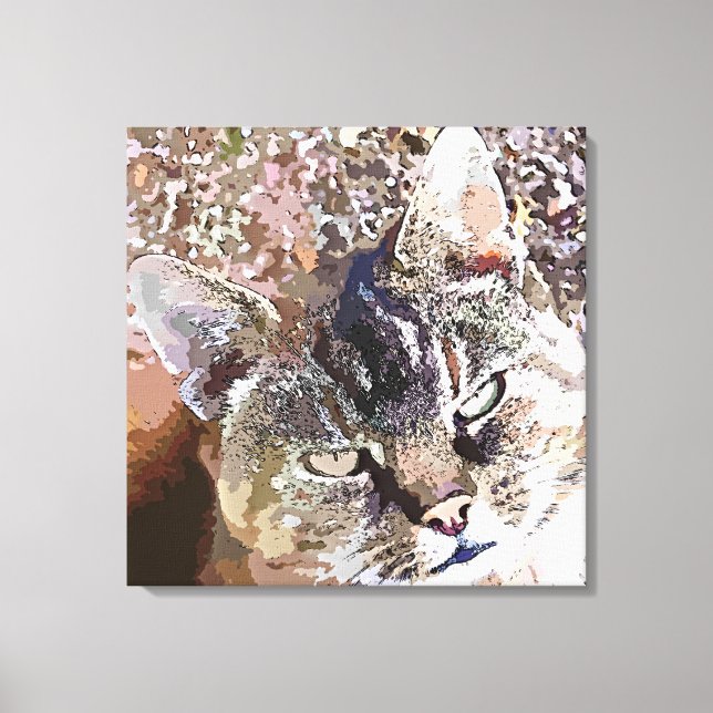 TOILE TABLEAU CAT (Recto)