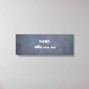 Toile Tableau de bord Customisé