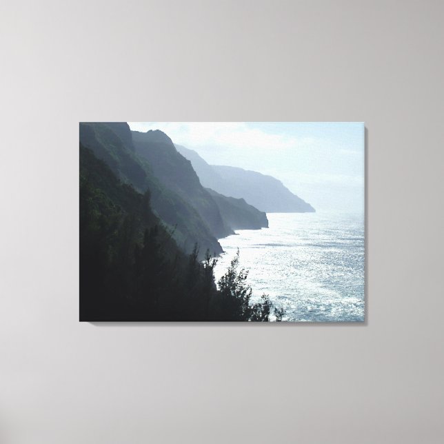 Toile Tableaux de la côte de Na Pali (Recto)