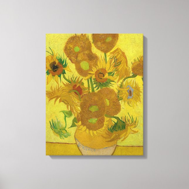 Toile Tableaux des tournesols de Vincent Van Gogh (Recto)