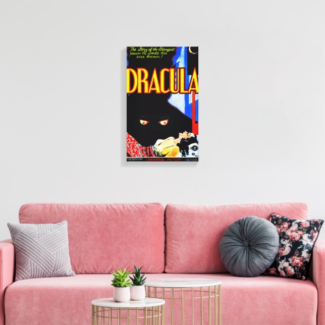 Toile Tableaux DRACULA Classic '1931' (Insitu(Salon))