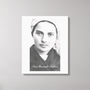 Toile Tableaux Soubirous Saint Bernadette