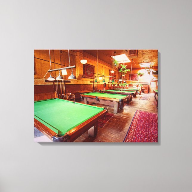 Toile Tables de billard (Recto)