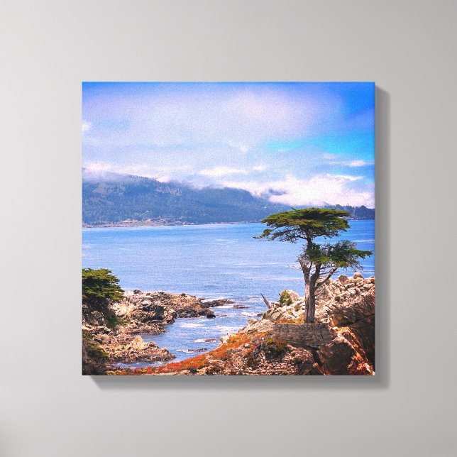 Toile Tablette Carmel Lone Tree étirée (Recto)