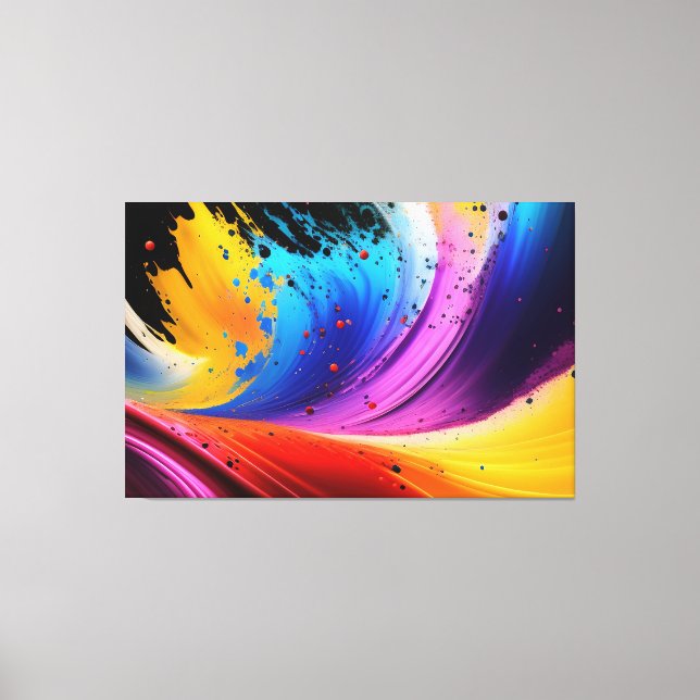 Toile Tablette d'art Abstraite (Recto)